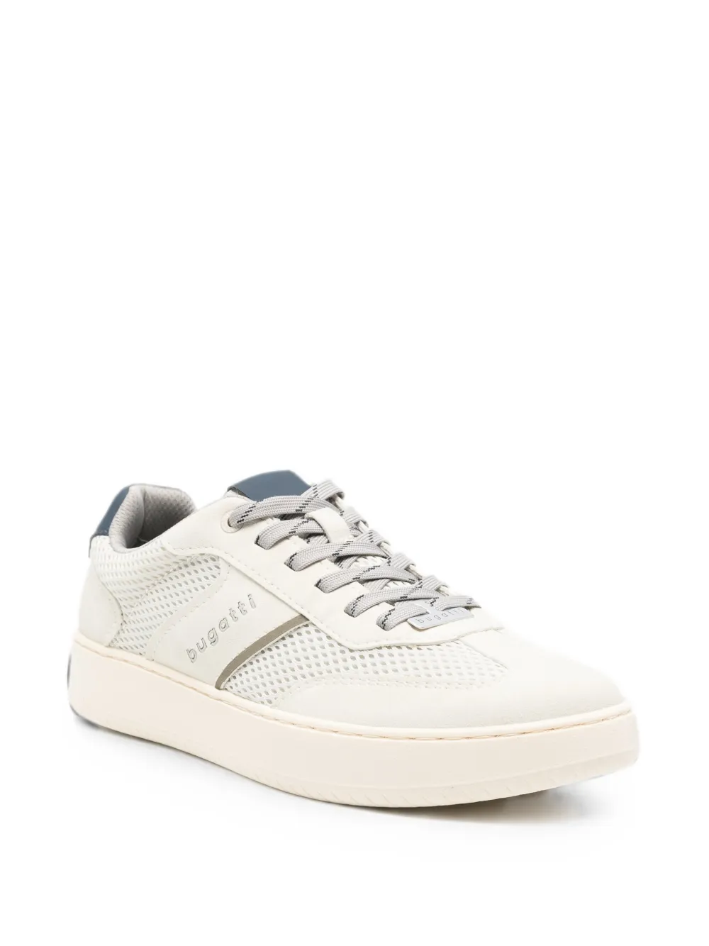 Bugatti Sneakers met mesh vlakken Beige
