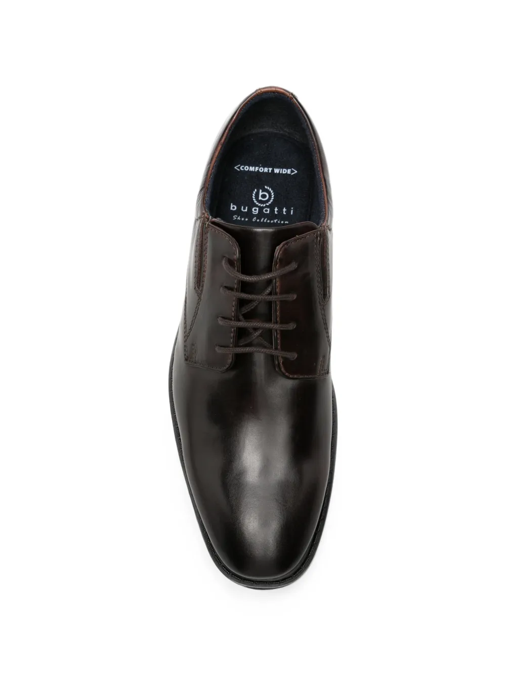 Bugatti lace-up leather Derby shoes Bruin