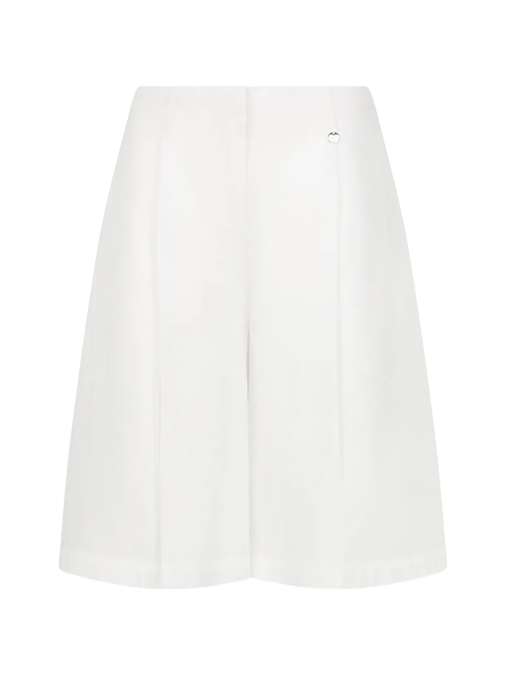 LIU JO poplin bermuda shorts - Bianco
