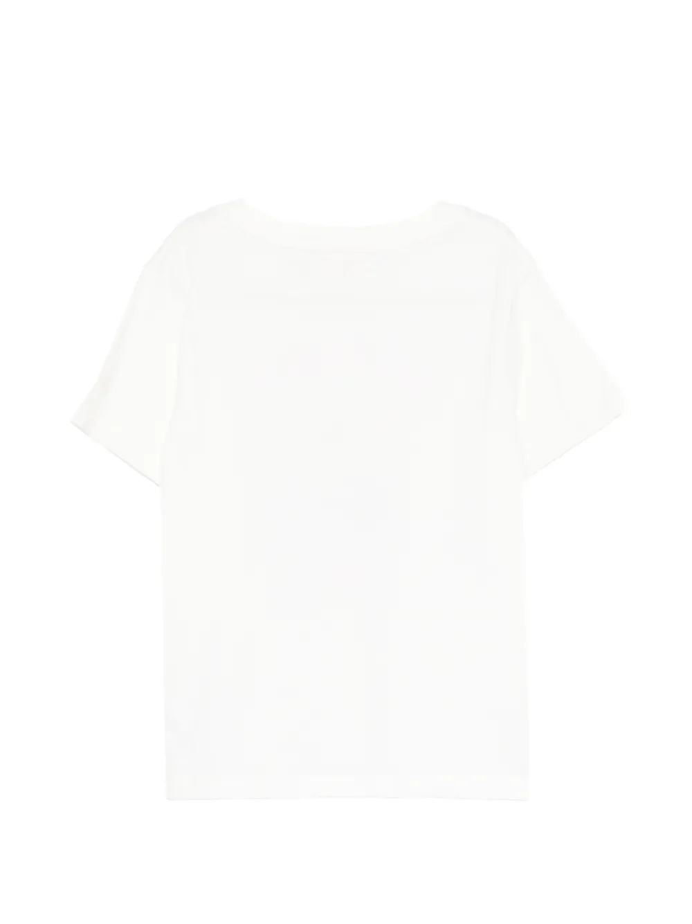 MC2 Saint Barth Kids Elly T-shirt met grafische print Wit