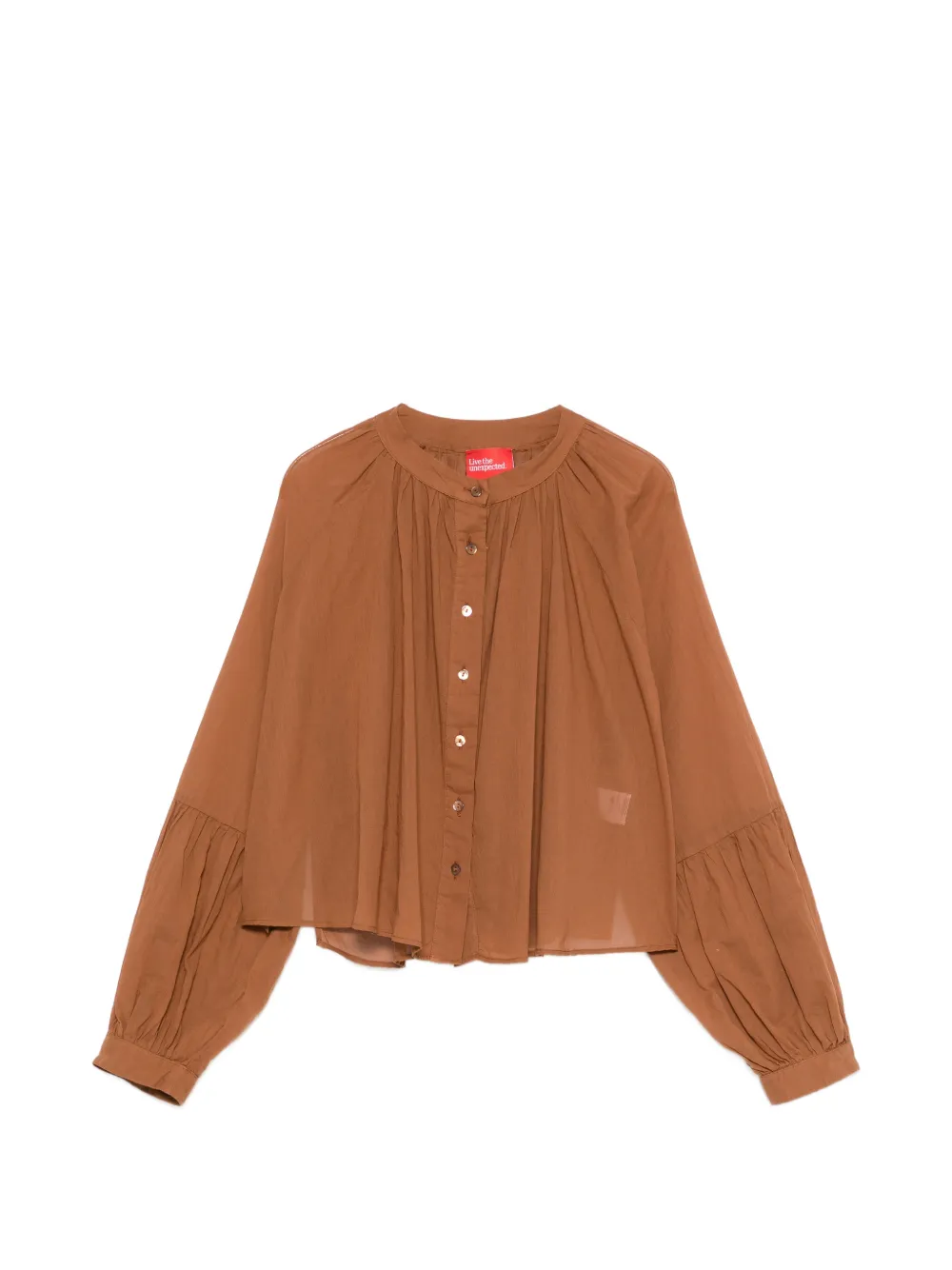 Merci buttoned shirt - Braun