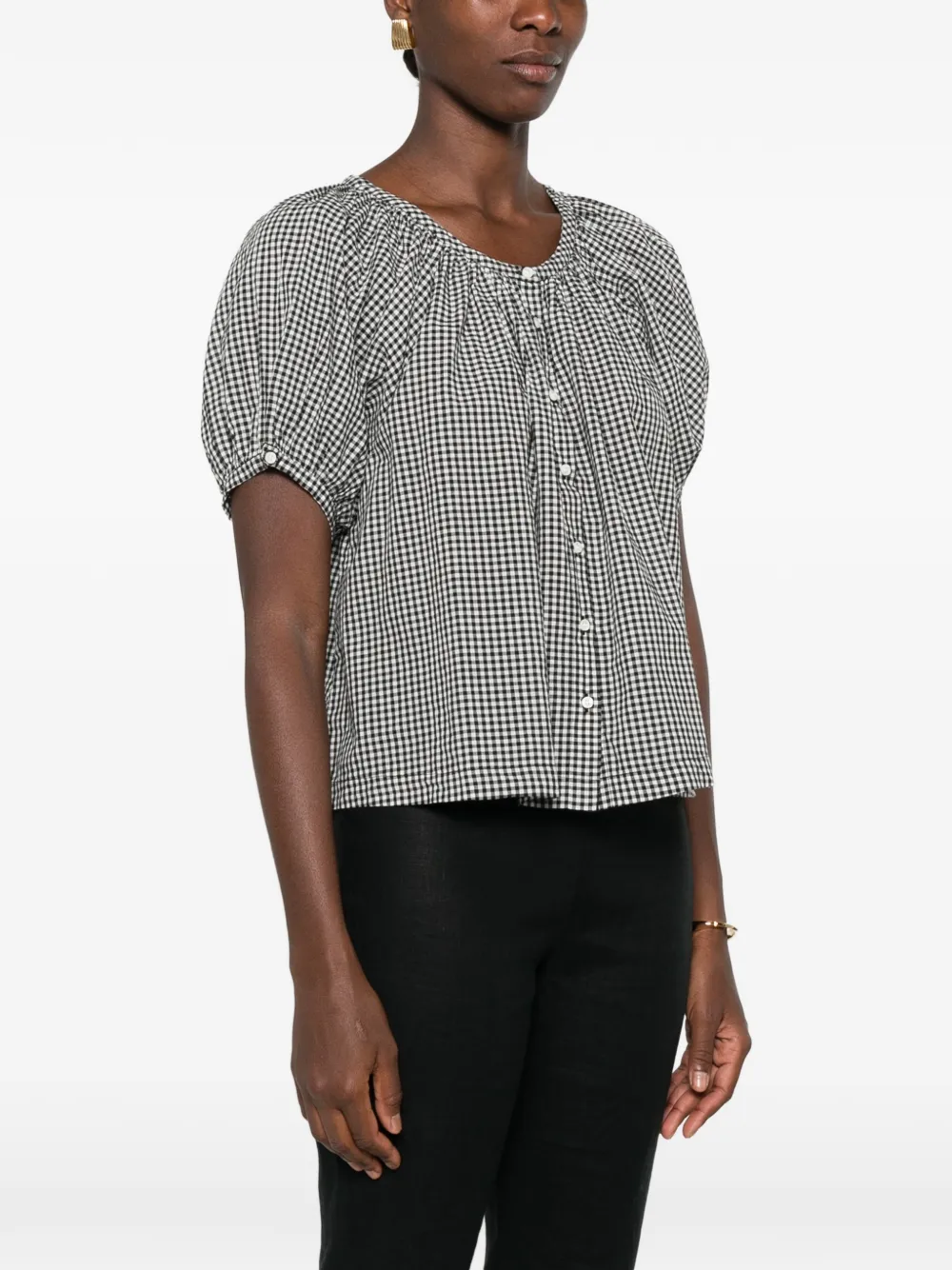  Dôen June Blouse - Negro 