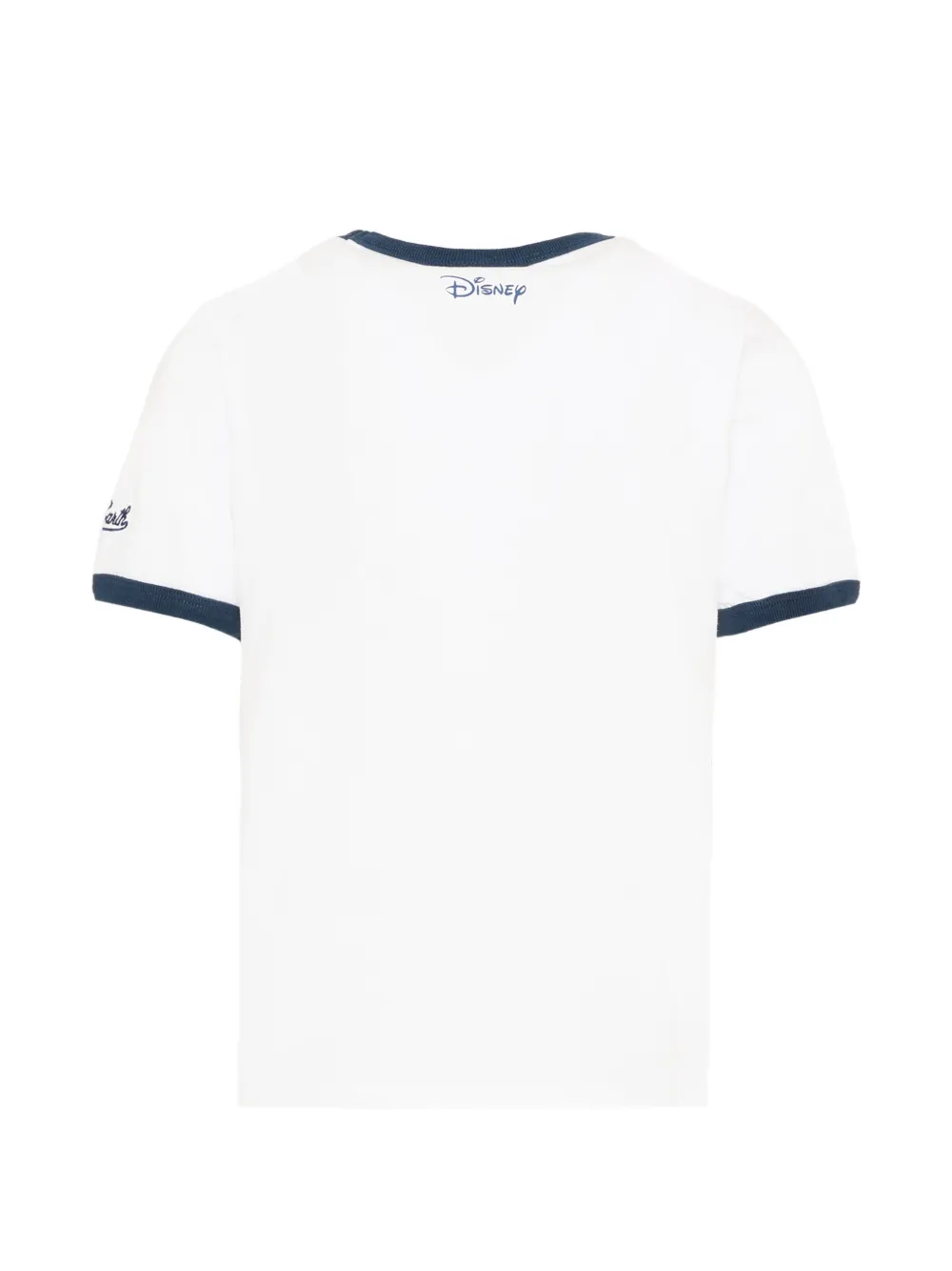 MC2 Saint Barth Kids T-shirt met stripprint Wit