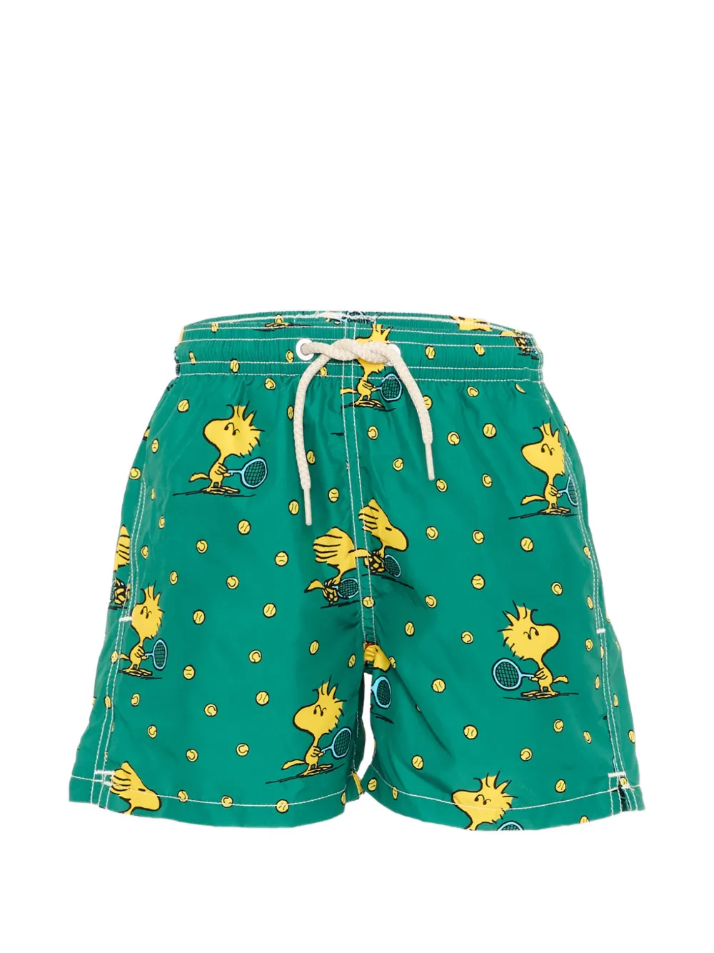MC2 Saint Barth Kids printed boxer swim shorts - Verde