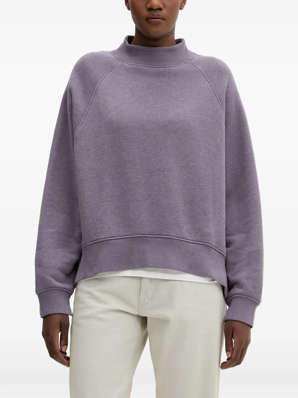 Sessùn Oliveira raglan-sleeve sweatshirt - Violett