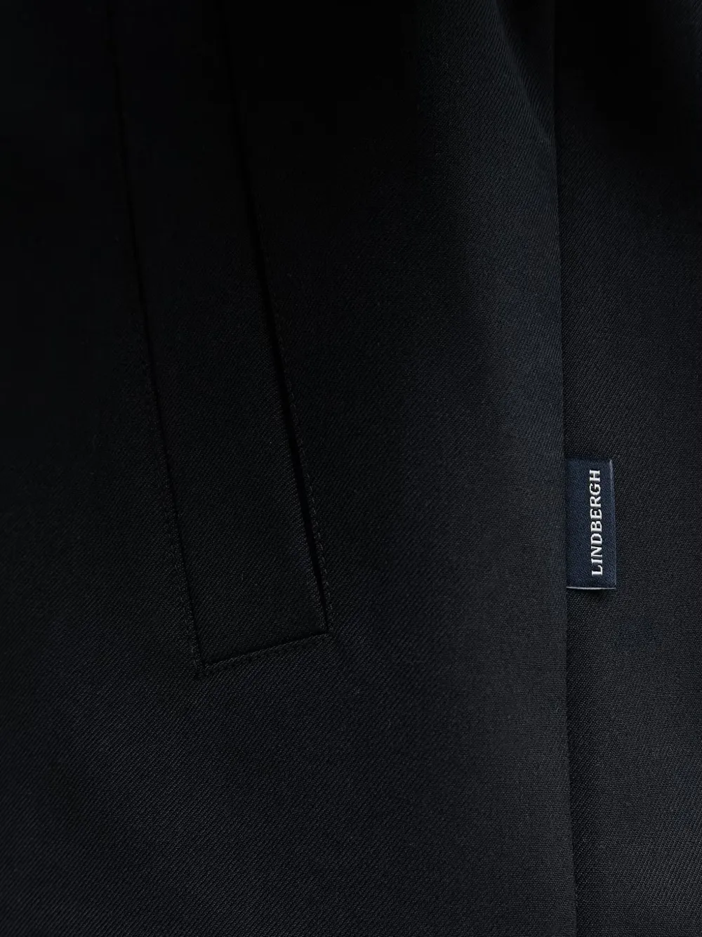 Lindbergh Shirtjack met rits Zwart