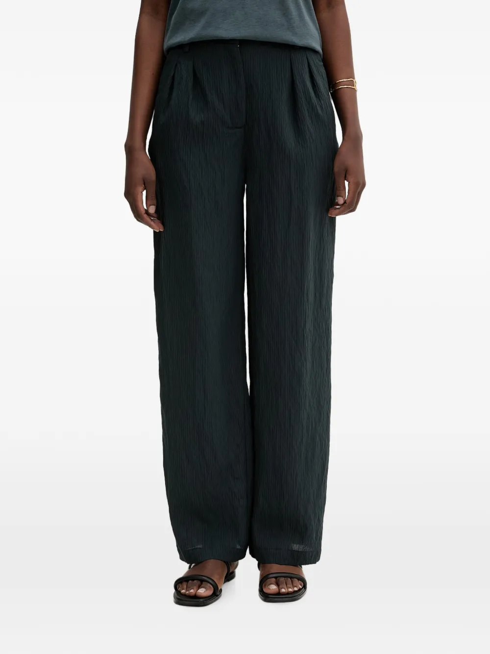 Sessùn pantalon Emisun à plis - Vert