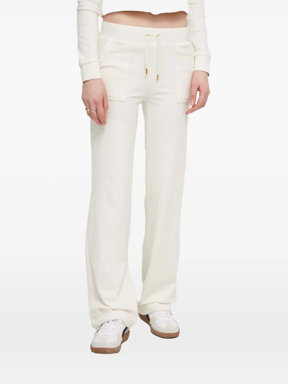 Juicy Couture drawstring-waist track pants - Toni neutri