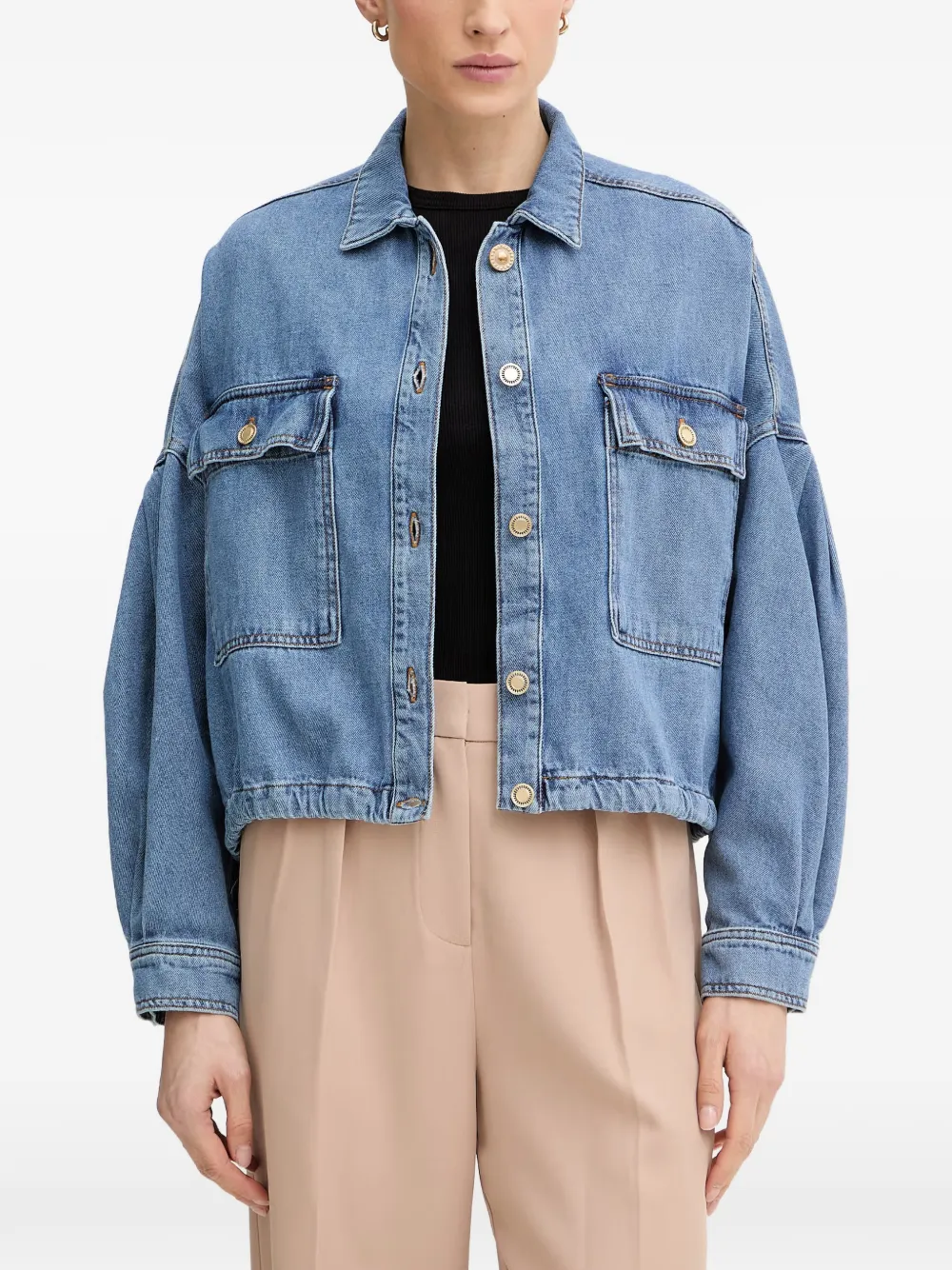 Sessùn Cazanim denim jacket - Blau