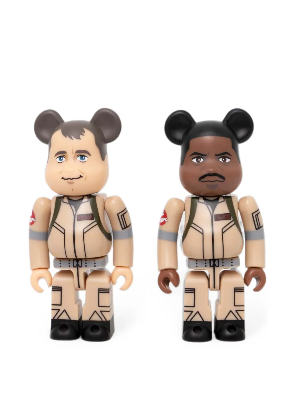 MEDICOM TOY Ghostbusters Peter Venkman & Winston Zeddemore BE@RBRICK 2 figure set - Toni neutri