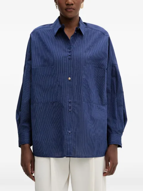 Sessùn Fontania pinstripe-pattern long-sleeve shirt