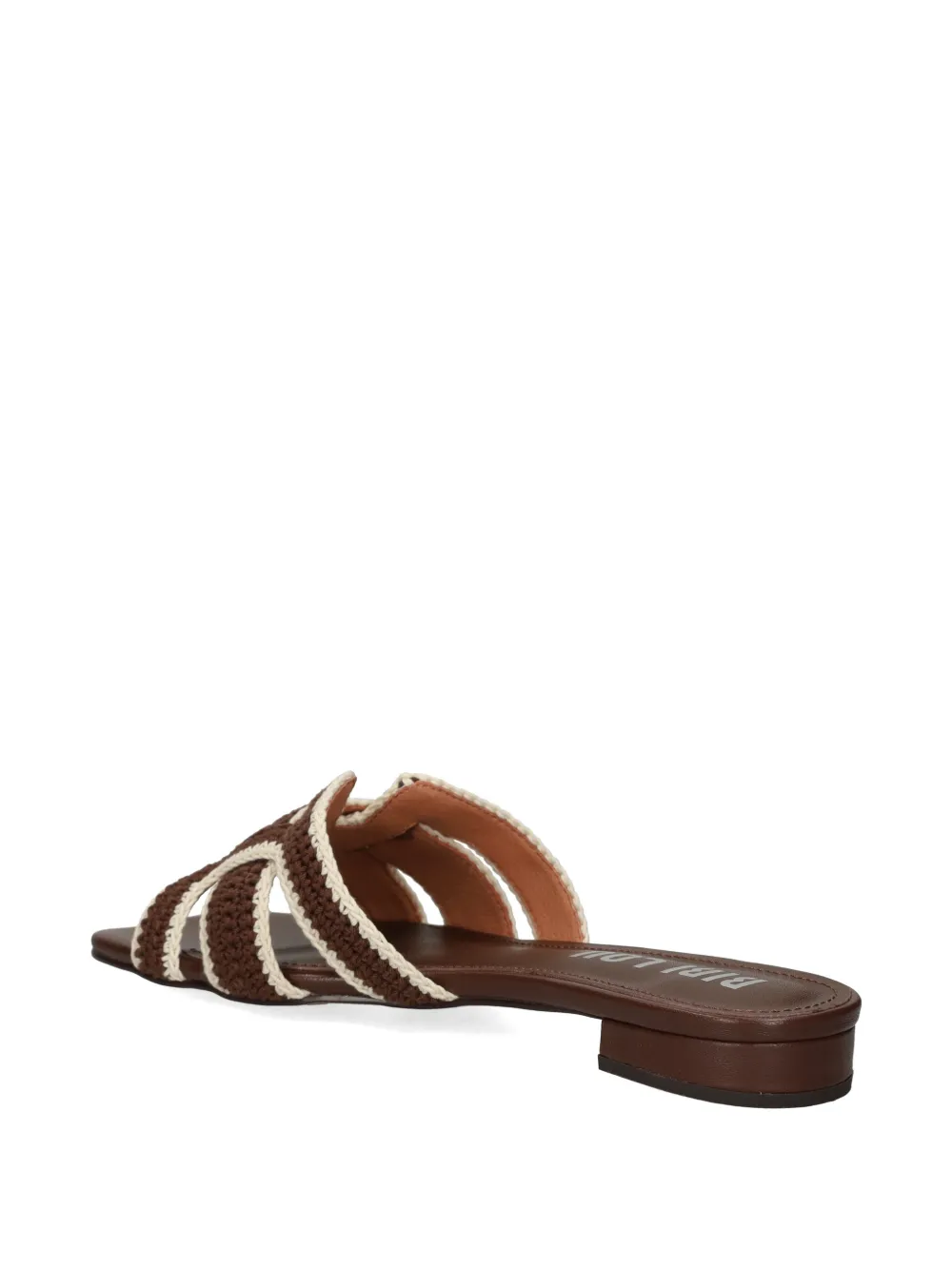 Bibi Lou Holly woven-strap sandals Bruin