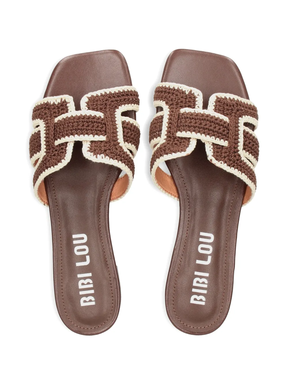 Bibi Lou Holly woven-strap sandals Bruin