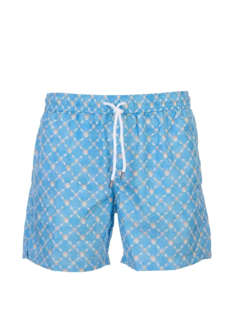 Fedeli shell-print swim shorts
