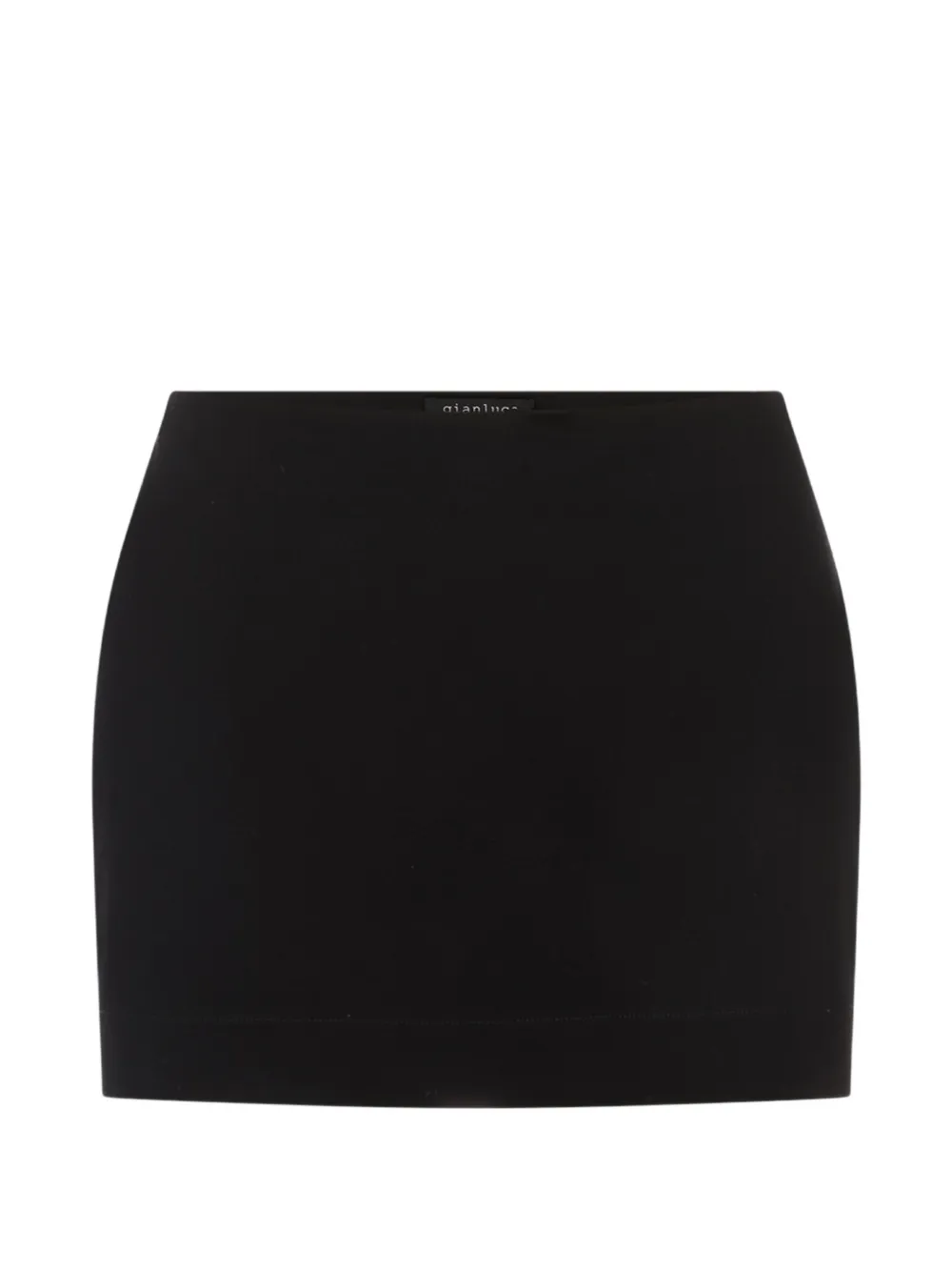 Gianluca Capannolo zip-fastening mini skirt - Nero