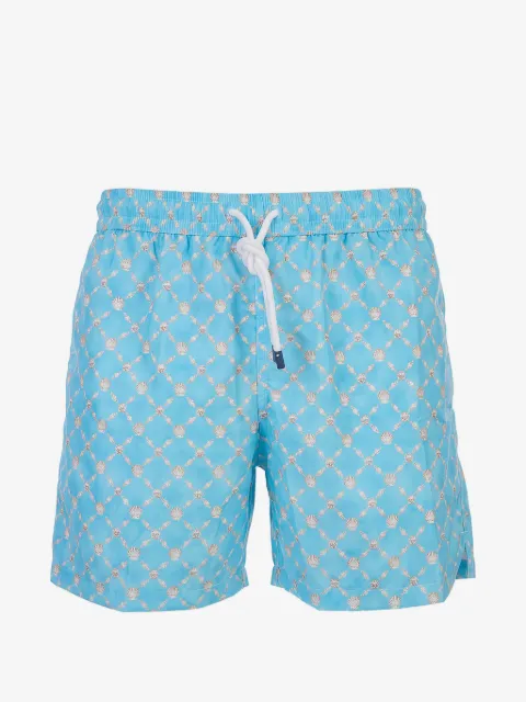 Fedeli short de bain à imprimé graphique