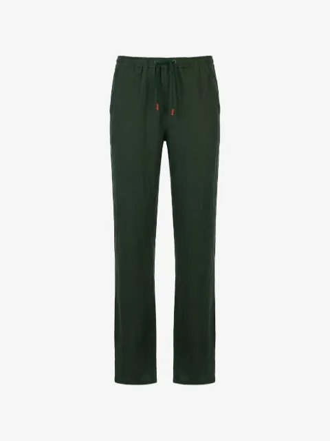 Kiton Straight broek met trekkoord