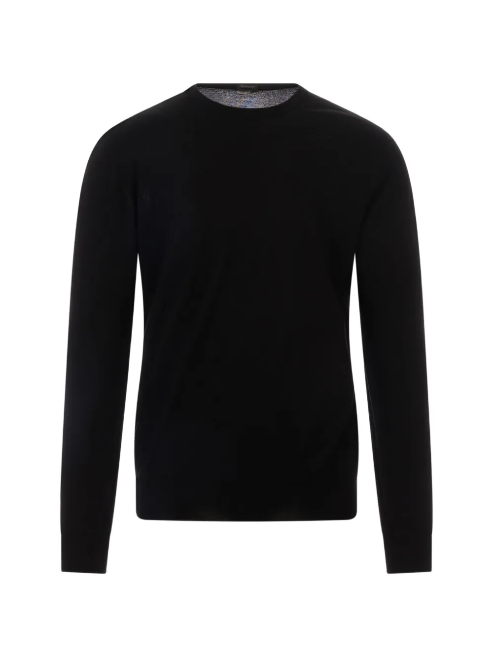 Kiton crew neck long-sleeve sweater - Schwarz