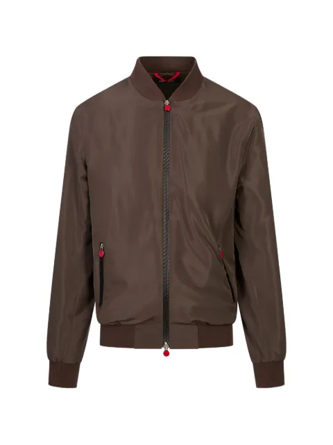 Kiton Sea zip-up bomber jacket