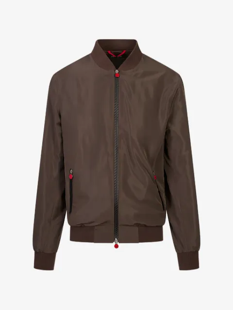 Kiton Sea zip-up bomber jacket