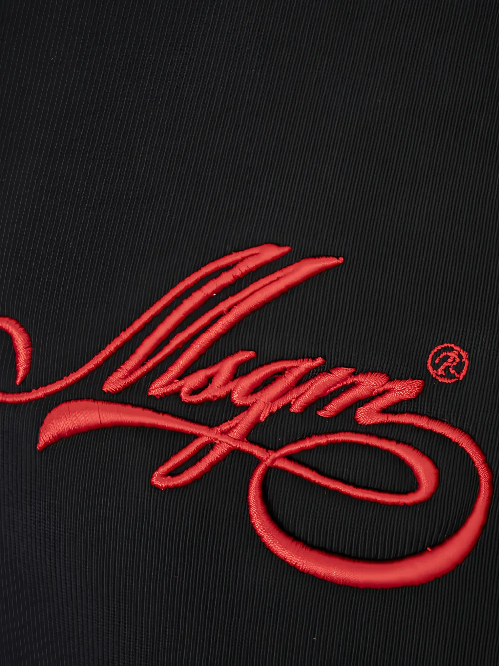 MSGM Sweater met geborduurd logo Zwart
