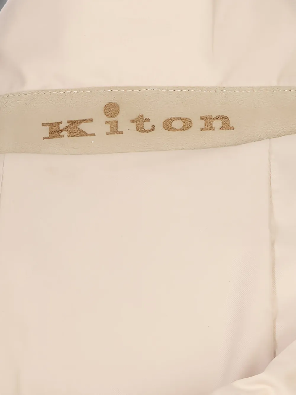 Kiton Jack met capuchon Beige