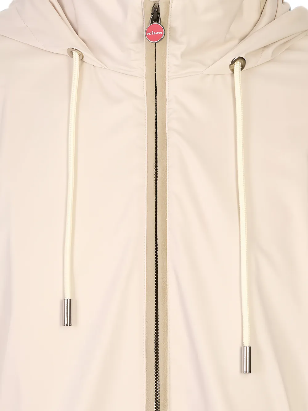 Kiton Jack met capuchon Beige