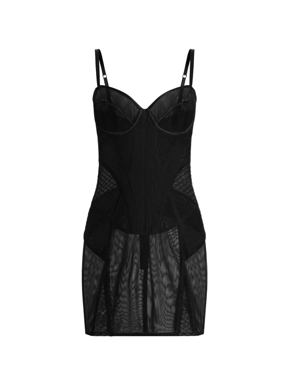 Dolce & Gabbana panelled strap dress - Nero