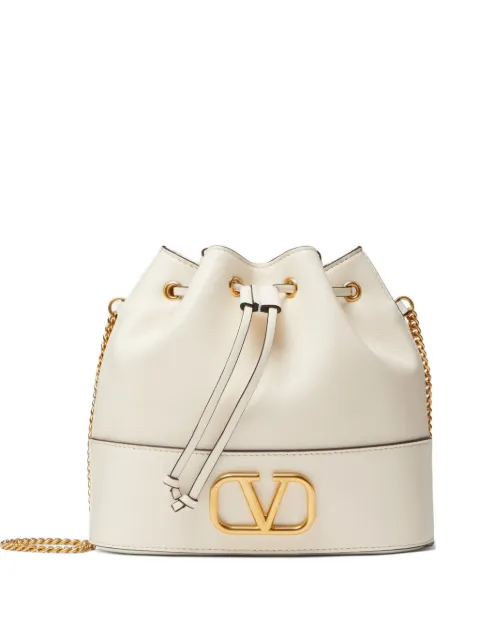 Valentino Garavani bolsa bucket VLogo Signature mini
