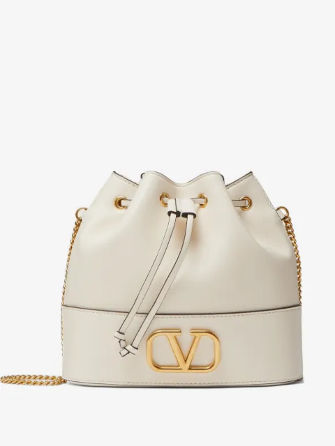 Valentino Garavani bolsa bucket VLogo Signature mini