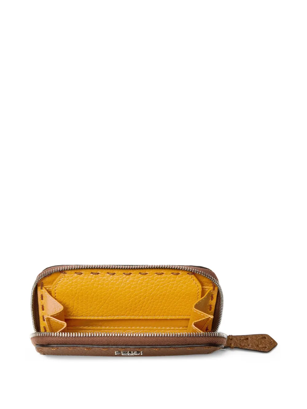 FENDI Selleria portemonnee met rits Beige