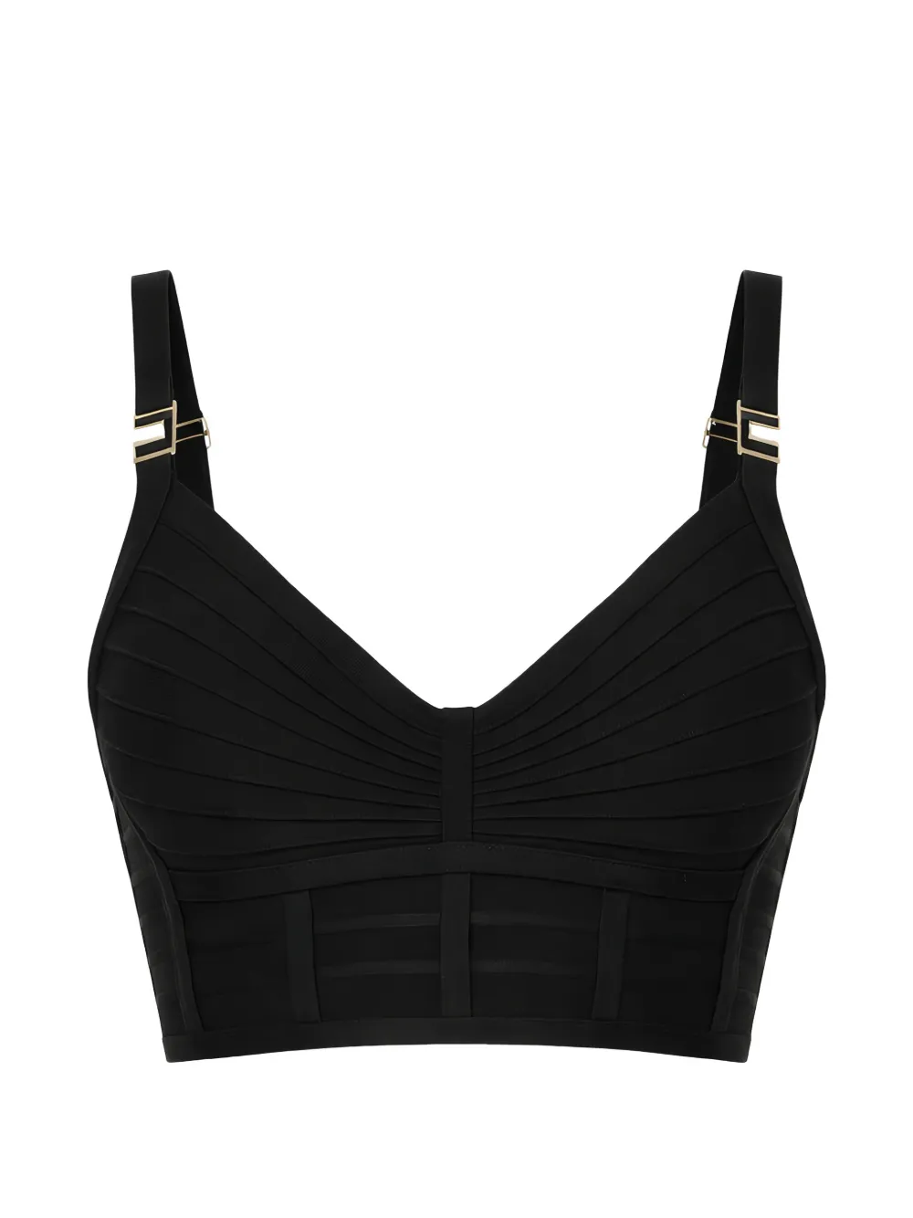 Elisabetta Franchi zipped top - Nero