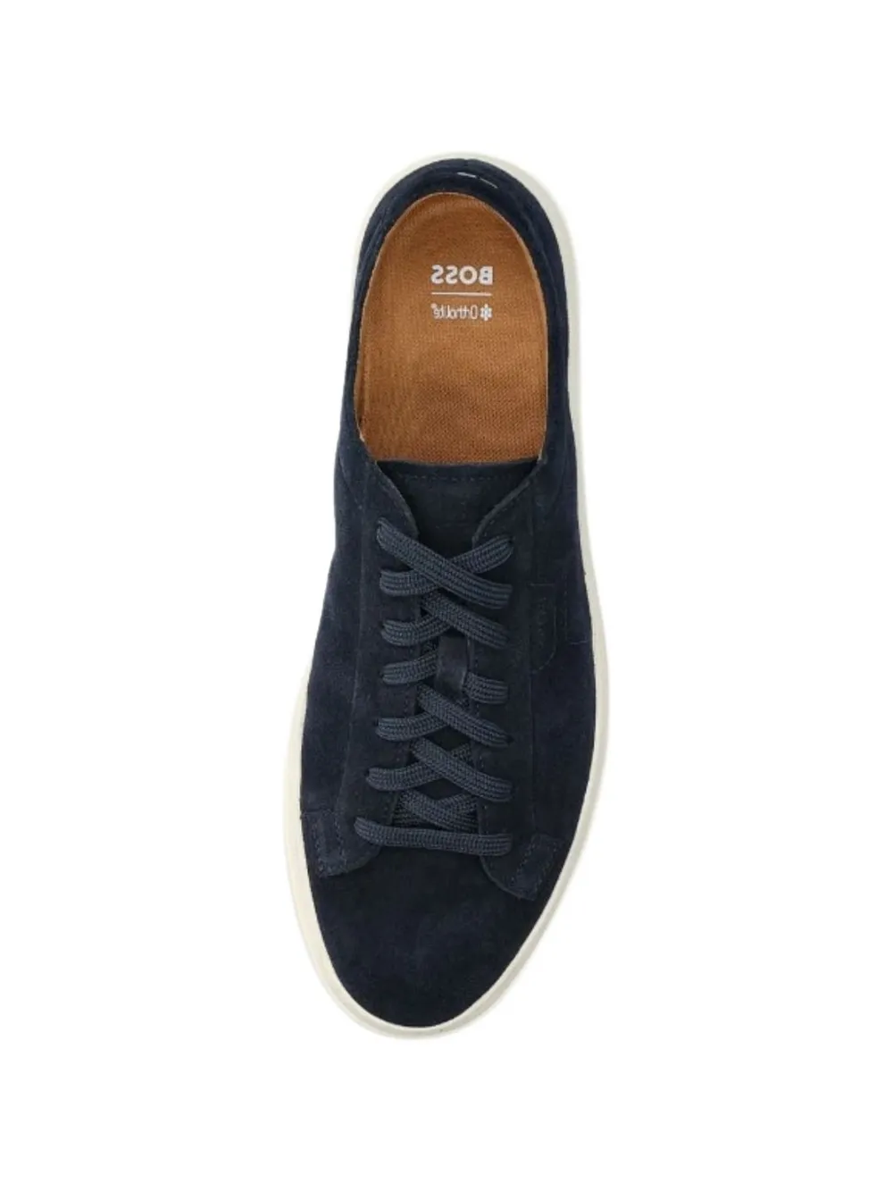 BOSS Kieran lace-up sneakers Blauw