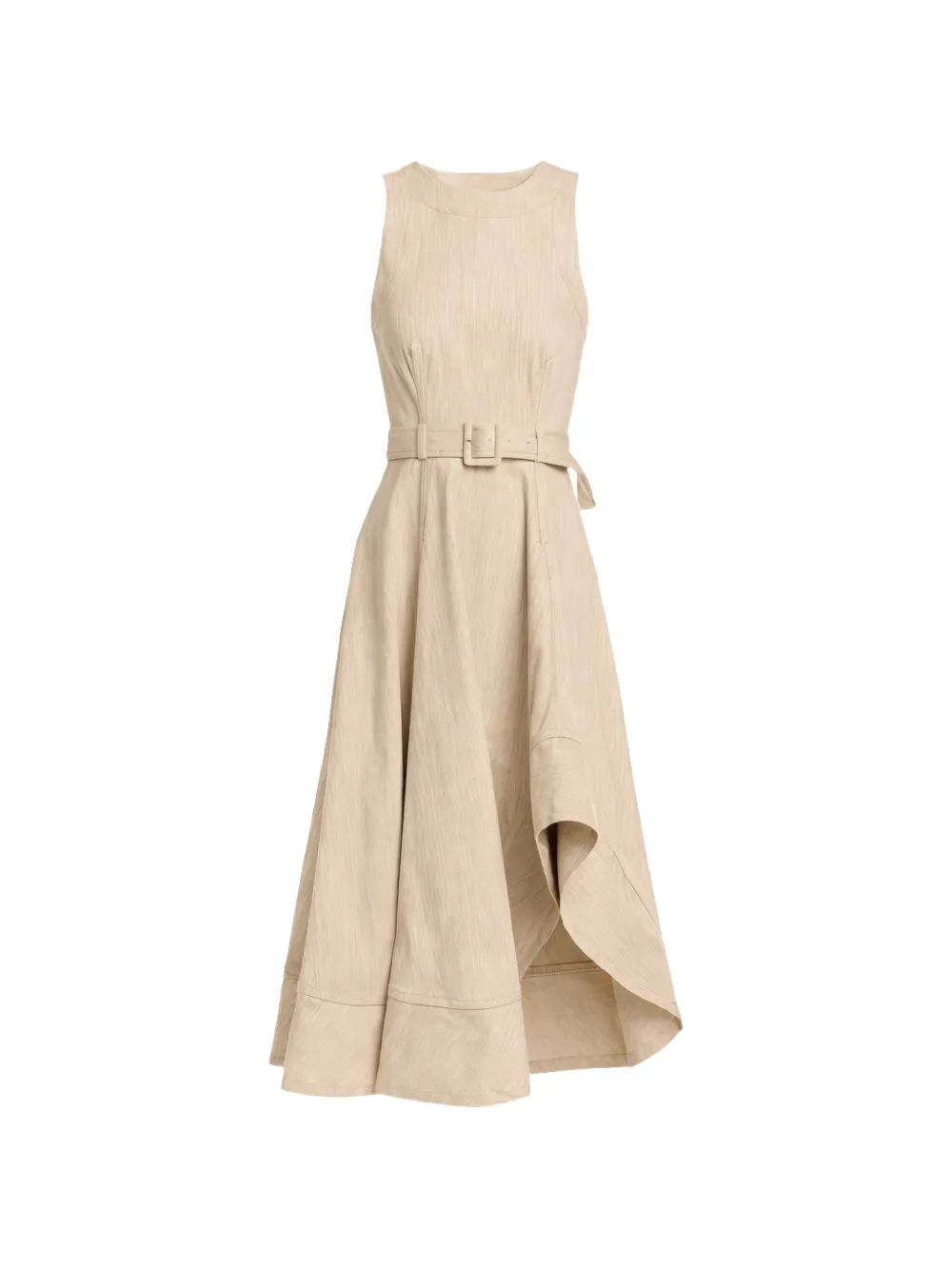 Cinq A Sept Zelda asymmetric midi dress - Toni neutri