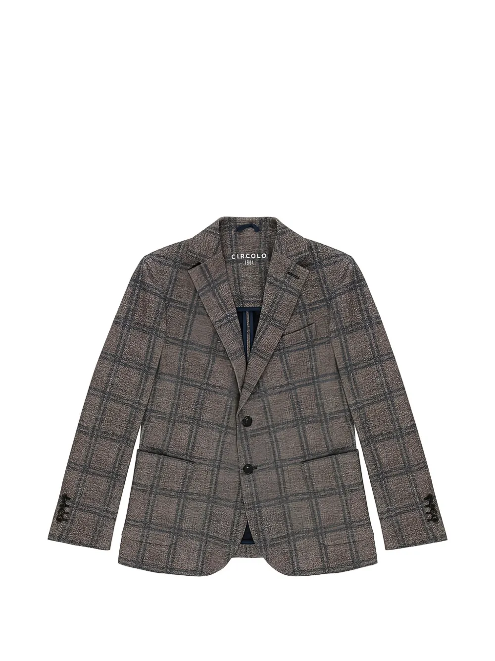 Circolo 1901 checked blazer - Marrone