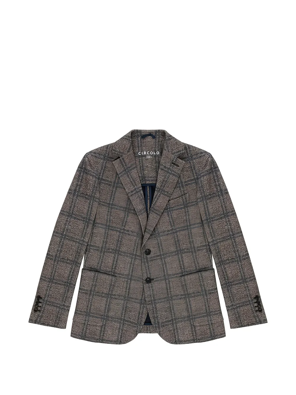 Circolo 1901 checked blazer - Marrone
