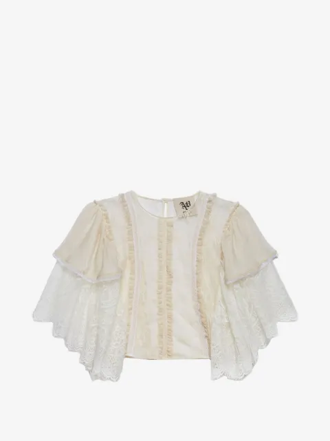 Aniye By ruffled lace blouse