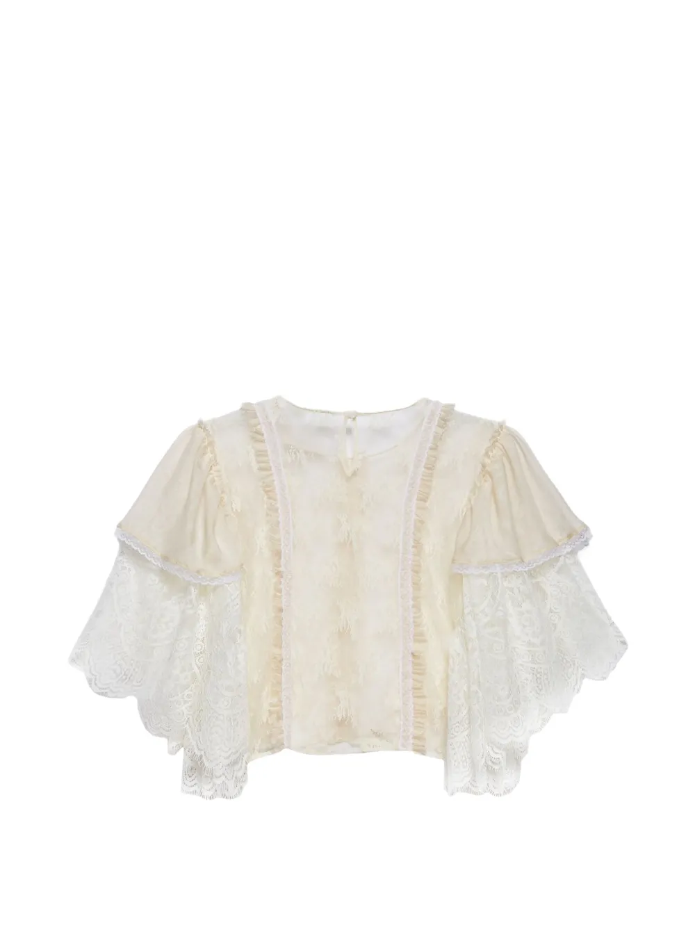 Aniye By Blouse met ruches Beige