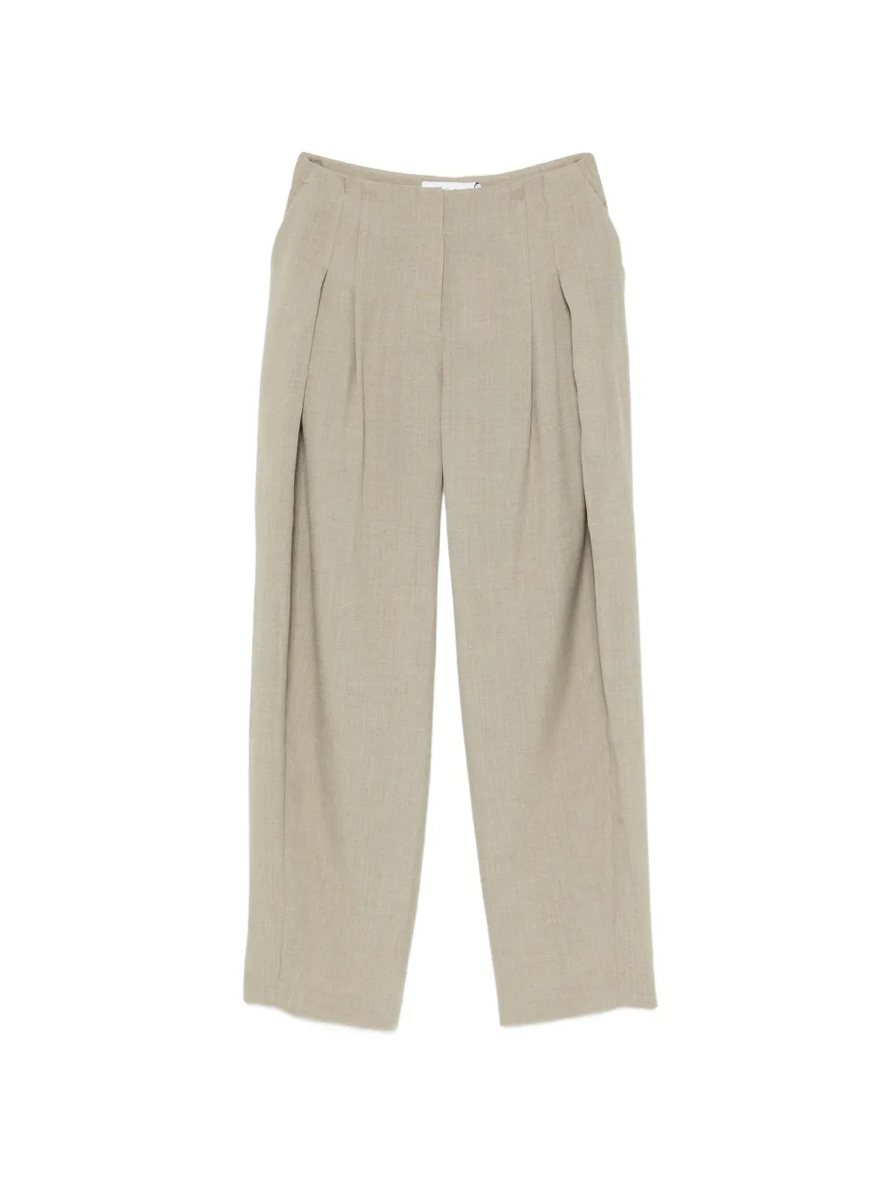 IRO Sonja pleated wide-leg trousers - Verde