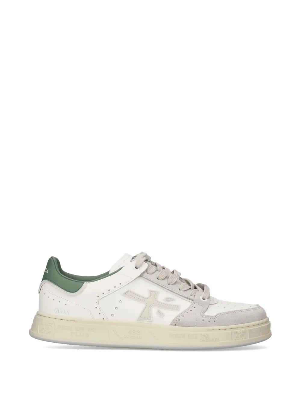 Premiata Quinn applique sneakers - Toni neutri