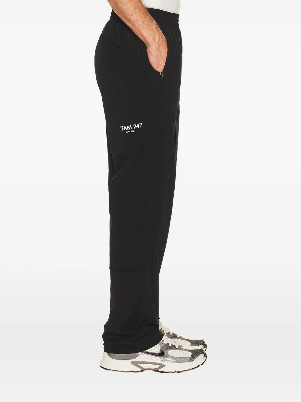 Represent Team 247 straight trainingsbroek Zwart