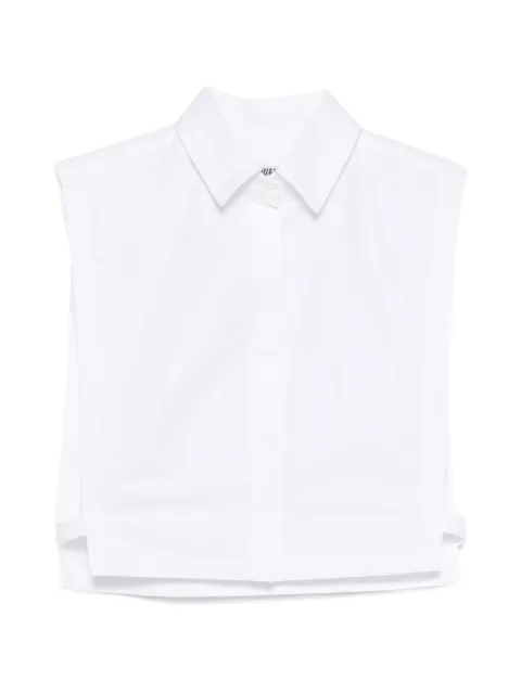Lutz Huelle Fragment cropped sleeveless shirt