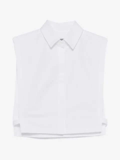 Lutz Huelle Fragment cropped sleeveless shirt