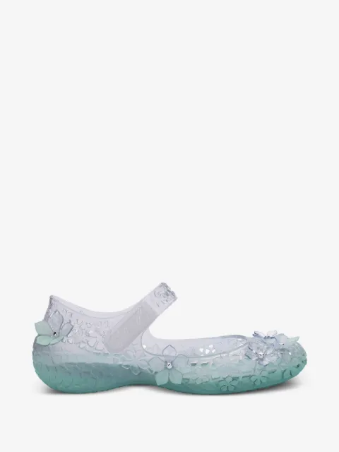 Melissa x Susan Fang Luna Bloom floral-appliqué ballet flats