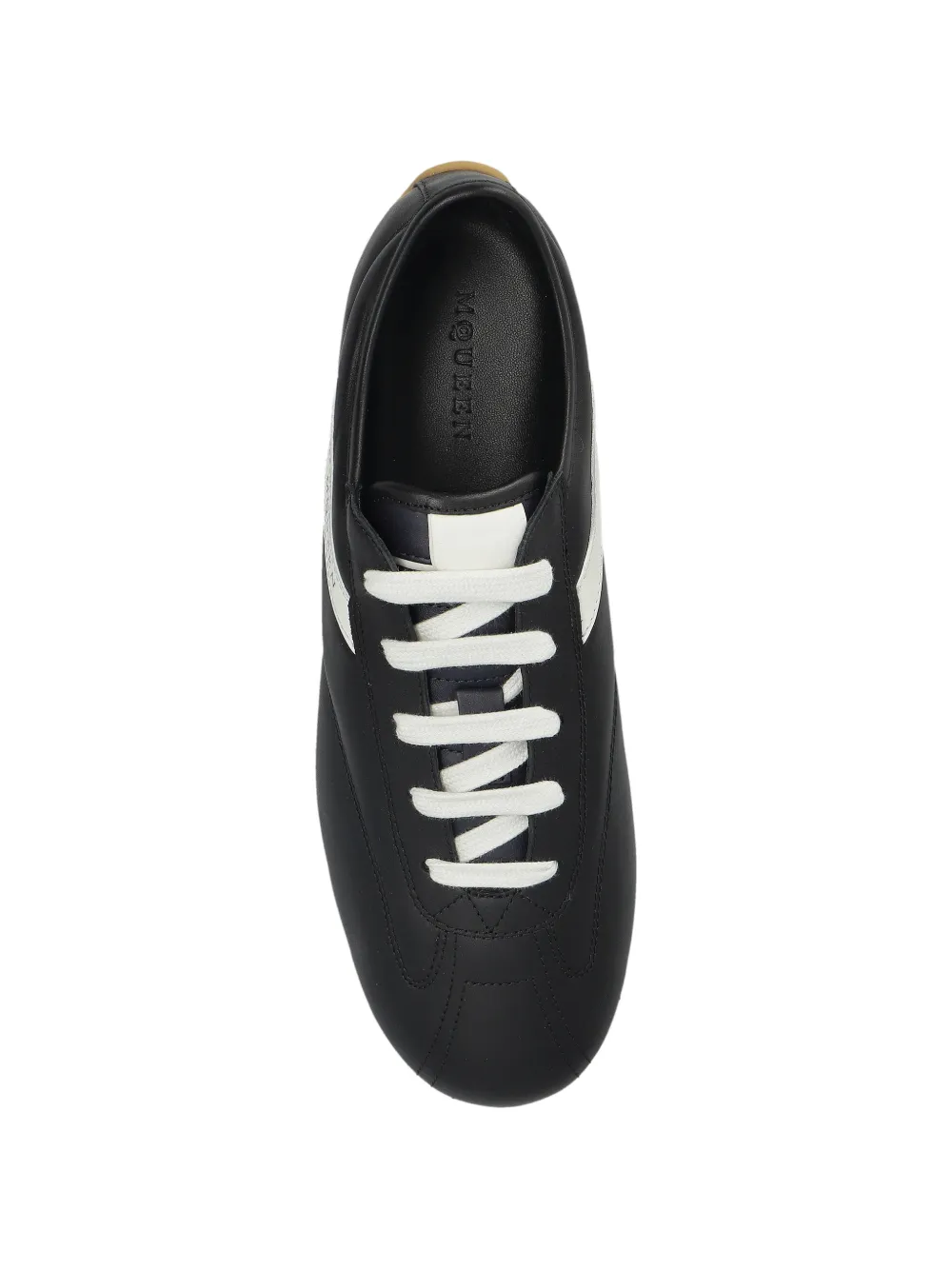 Alexander McQueen Boxe low-top leather sneakers Zwart