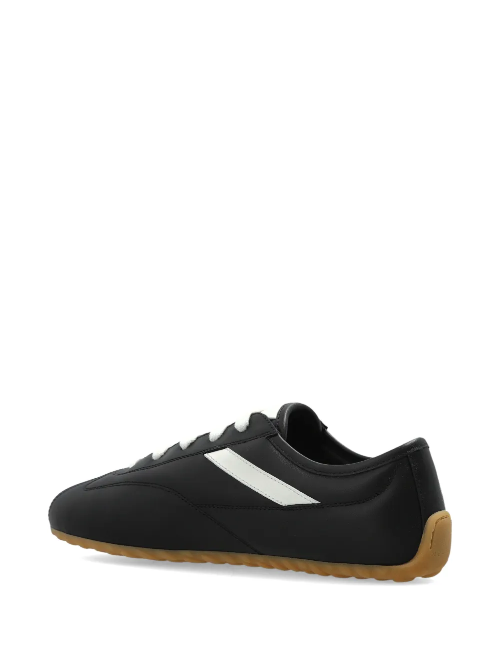 Alexander McQueen Boxe low-top leather sneakers Zwart
