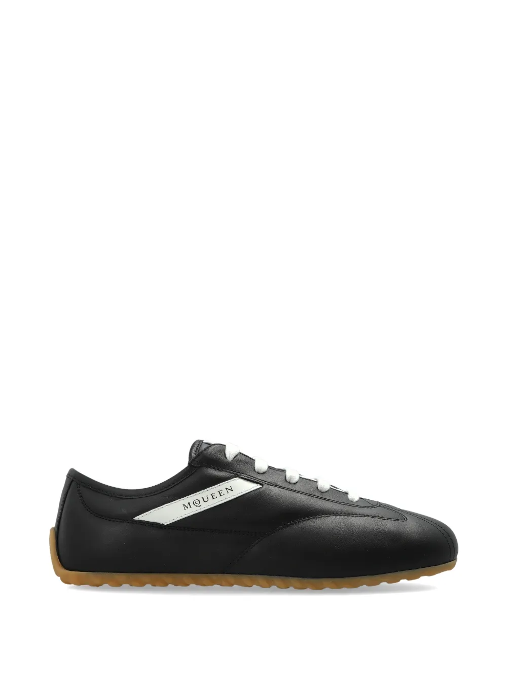 Alexander McQueen Boxe low-top leather sneakers Zwart