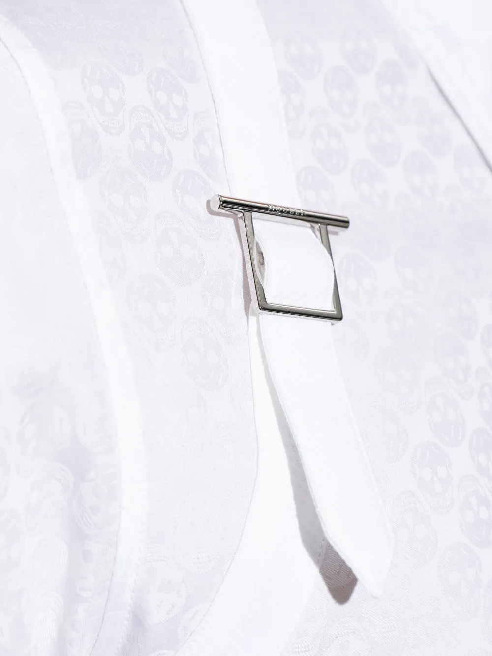 Alexander McQueen Harnas overhemd met monogram Wit