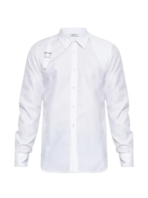 Alexander McQueen monogram harness shirt