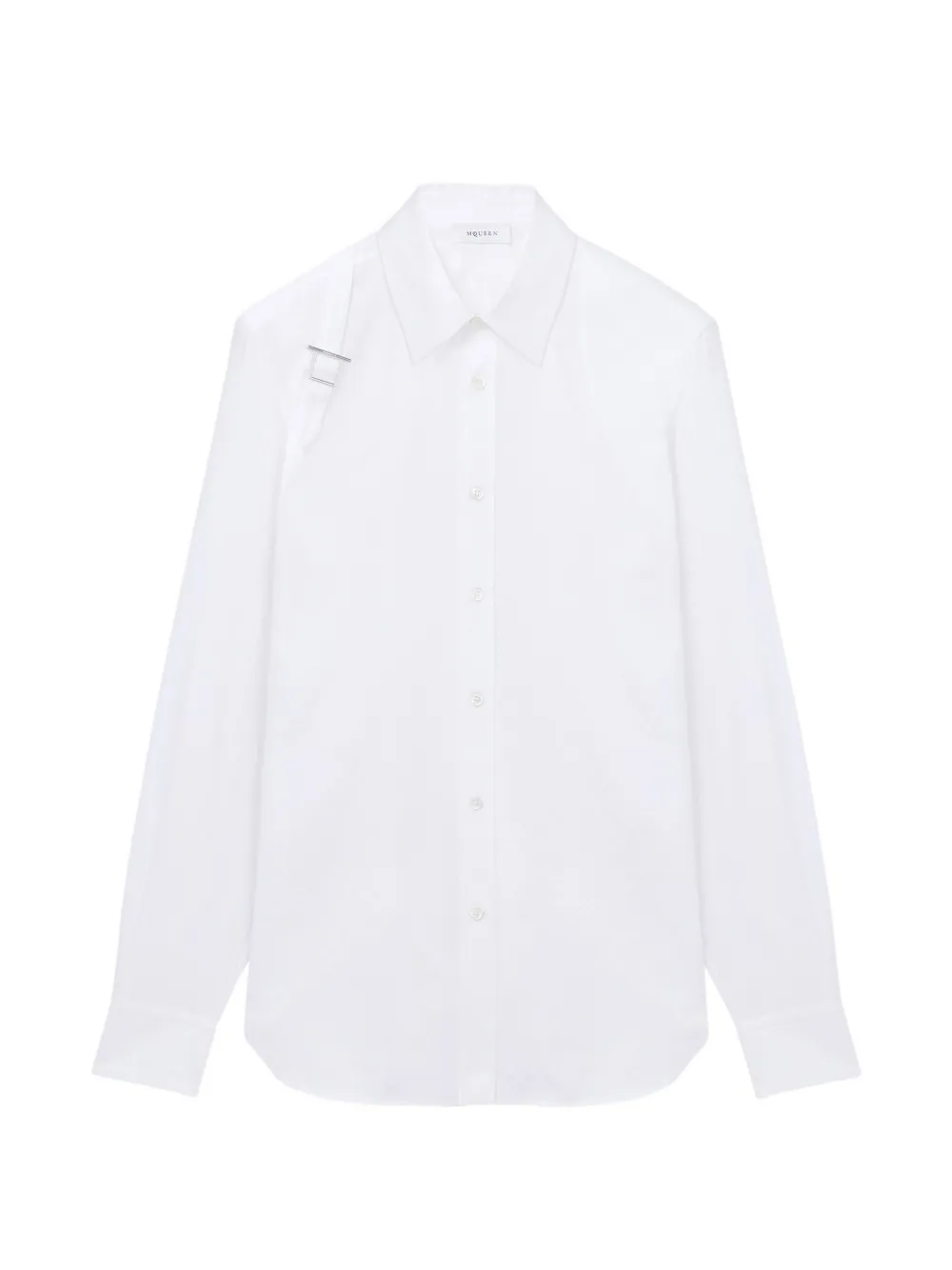 Alexander McQueen Harnas overhemd met monogram Wit